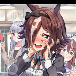 This is a pixiv picture whose title is 罰ゲーム　メイドウオッカ.