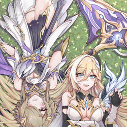 This is a pixiv picture whose title is 天元骑英&缭乱星棘.