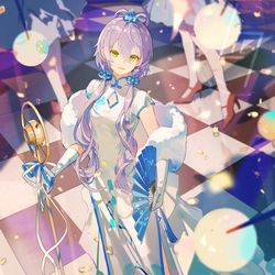 This is a pixiv picture whose title is 天依.