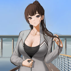 This is a pixiv picture whose title is jogging.