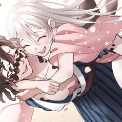 This is a pixiv picture whose title is 鬼滅ログ（10）.