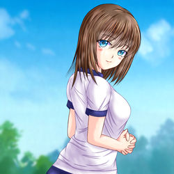 This is a pixiv picture whose title is 体操服.