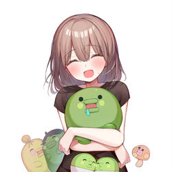 This is a pixiv picture whose title is くちぱっちん.