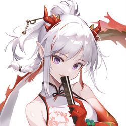 This is a pixiv picture whose title is 新“年”快乐~.