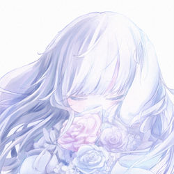 This is a pixiv picture whose title is 『貴方へ』.