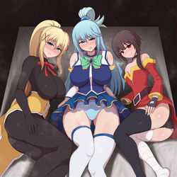 This is a pixiv picture whose title is このすばヒロインズ.