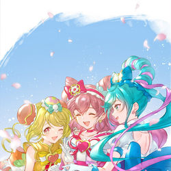 This is a pixiv picture whose title is いただきます！.