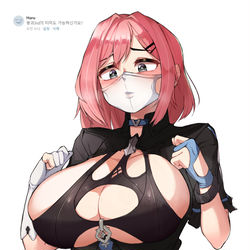 This is a pixiv picture whose title is 붕괴3rd 티미도 (리퀘).