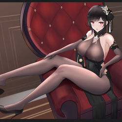 This is a pixiv picture whose title is 镇海.