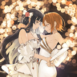 This is a pixiv picture whose title is 律澪.