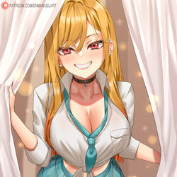 This is a pixiv picture whose title is Marin.