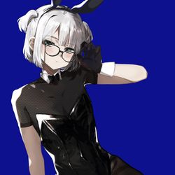 This is a pixiv picture whose title is 誘惑バニーボーイ君.
