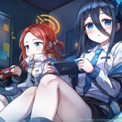This is a pixiv picture whose title is 深夜ゲーム開発部 *.