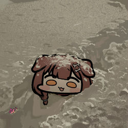 This is a pixiv picture whose title is 戌神ころね.