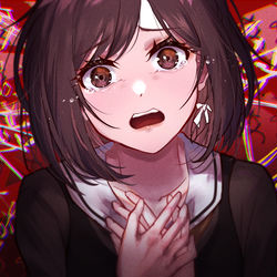 This is a pixiv picture whose title is 愛して愛して愛して.