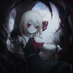This is a pixiv picture whose title is 妖魔の手.