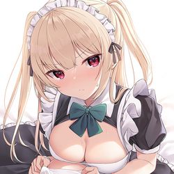 This is a pixiv picture whose title is 生意気なメイド5.