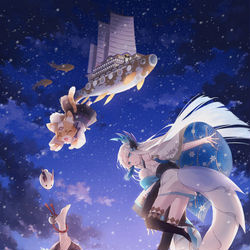 This is a pixiv picture whose title is ･ﾟ❄。ﾟ。❄ﾟ・.