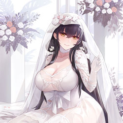 This is a pixiv picture whose title is 指揮官様、幸せ。。。ですか？.
