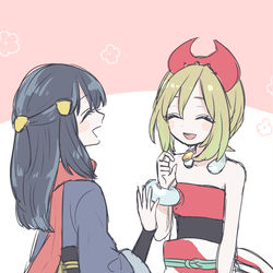 This is a pixiv picture whose title is ともだち.