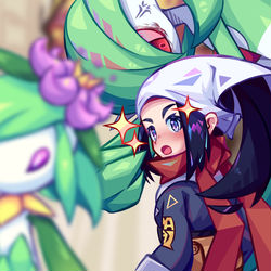 This is a pixiv picture whose title is Jealousy.