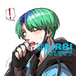 This is a pixiv picture whose title is 練習中2.