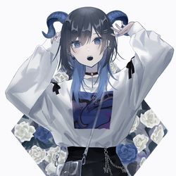 This is a pixiv picture whose title is Skeb.