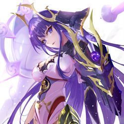 This is a pixiv picture whose title is 週ボス　雷電将軍.