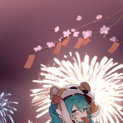 This is a pixiv picture whose title is 2022 春节.