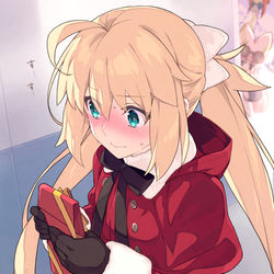This is a pixiv picture whose title is バレンタインのアップをはじめるキャストリア.