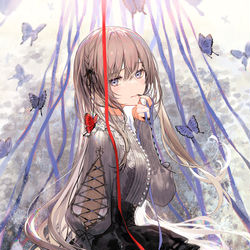 This is a pixiv picture whose title is 💔.