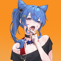 This is a pixiv picture whose title is 星街すいせい.