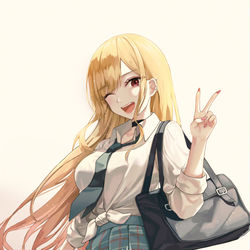This is a pixiv picture whose title is Kitagawa Marin✨.