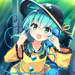 This is a pixiv picture whose title is こいしちゃん.