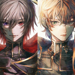 This is a pixiv picture whose title is コードギアス.