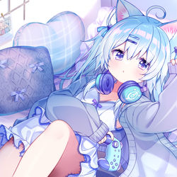 This is a pixiv picture whose title is ❄.