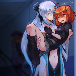 This is a pixiv picture whose title is カルデア内のモルガンさん.