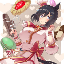 This is a pixiv picture whose title is エイシンフラッシュさん（ウマ娘）.