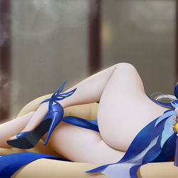 This is a pixiv picture whose title is 凝光（Ningguang）.