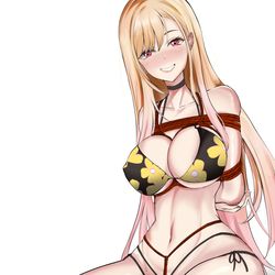 This is a pixiv picture whose title is Marin.