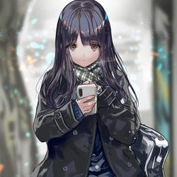 This is a pixiv picture whose title is JK見てたらバレた.
