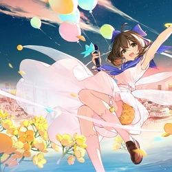 This is a pixiv picture whose title is hanser.