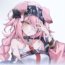 This is a pixiv picture whose title is 痛.