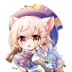 This is a pixiv picture whose title is 🐱.