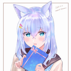 This is a pixiv picture whose title is バレンタイン2022.