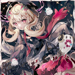 This is a pixiv picture whose title is Nightmare.