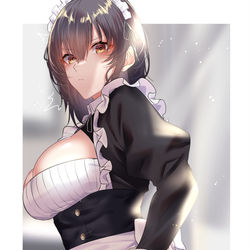 This is a pixiv picture whose title is 伝線してる….