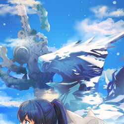 This is a pixiv picture whose title is Xenoblade3.