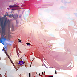 This is a pixiv picture whose title is 画画神子:D.