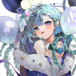 This is a pixiv picture whose title is 星雲かろん.